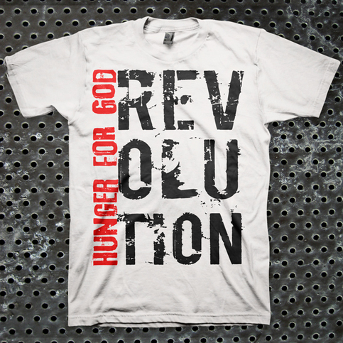 Hunger For God Revolution-White