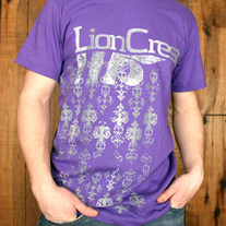 LionFace Tshirt ( Purple )