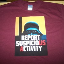 Report Suspicious Activity T Shirt