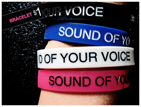 Sound of Your voice Bracelet