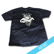 Black Roses (navy)