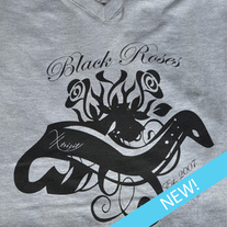 Black Roses (gray)