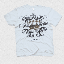 Crown Tee - White