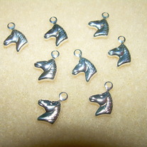 Miniature horse head ~ charms