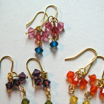 Oh so colourful earrings COLLECTION