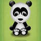 P is for Panda - Giclee Art Print 8 in x 10 in - Thumbnail 2