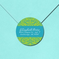 20 Round Stickers - Customizable