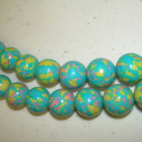 Mosaic Howlite ~ Spring 16mm