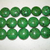 Mosaic Turquoise ~ puff coin