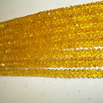 Topaz Yellow Crystals 