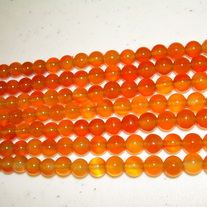 Red Agate ~ 6mm Round