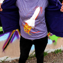 Rocket Ship Girls Tee