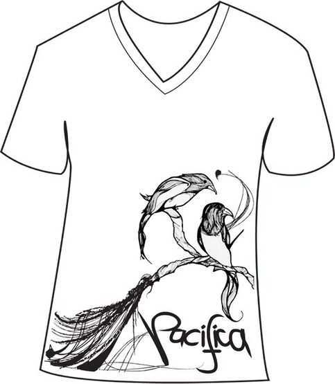 SALE! - Bird Design V-Neck or Crew