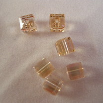 6mm Swarovski cube