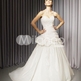 White-sweetheart-strapless-satin-bridal-gown-30168-1