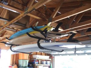 Expandable Ceiling Surfboard Sup Rack Gatekeepers