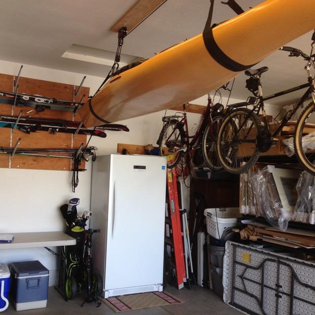 Horizontal Ski Storage Rack Adjustable