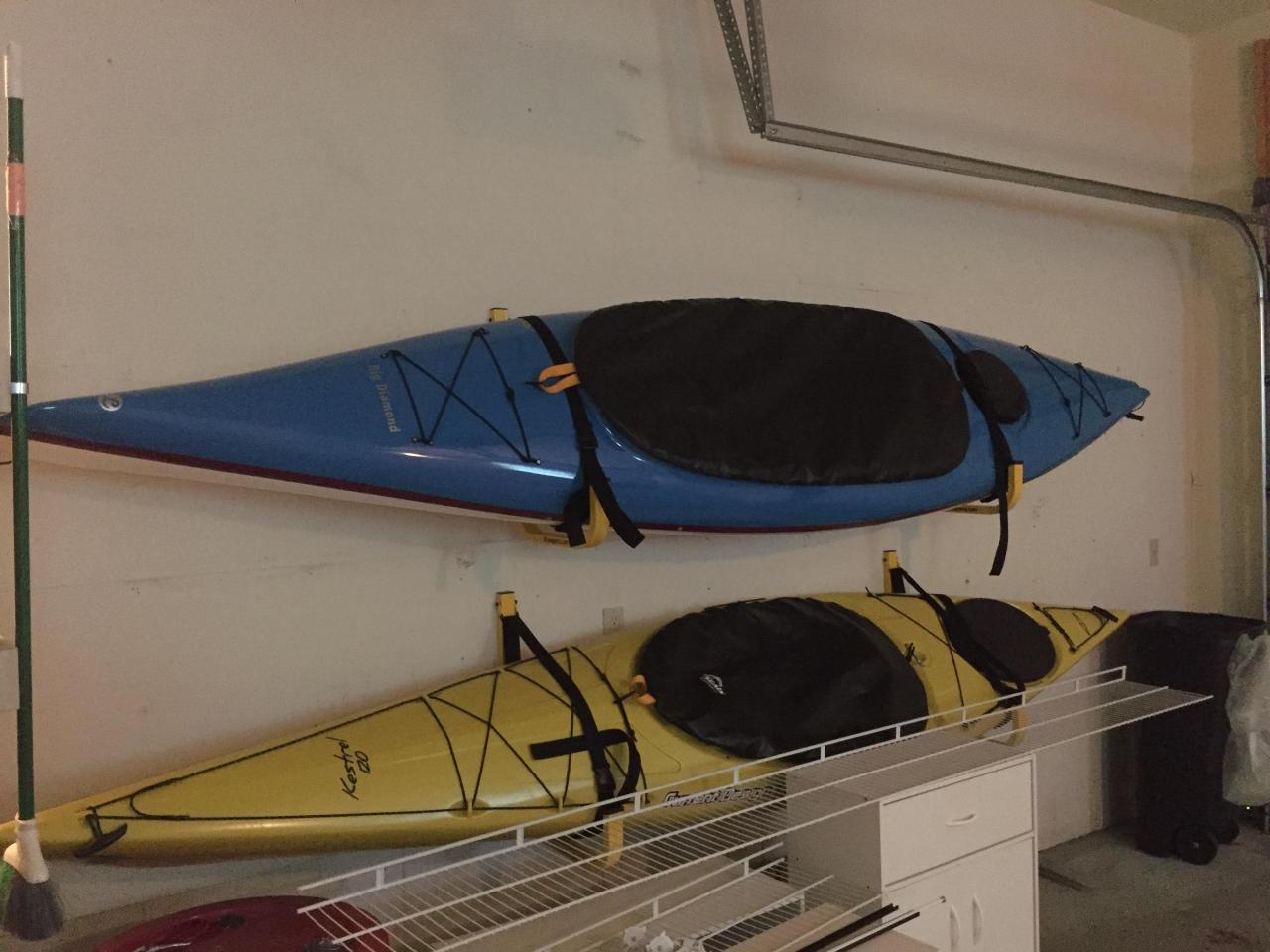 Suspension Kayak Wall Rack