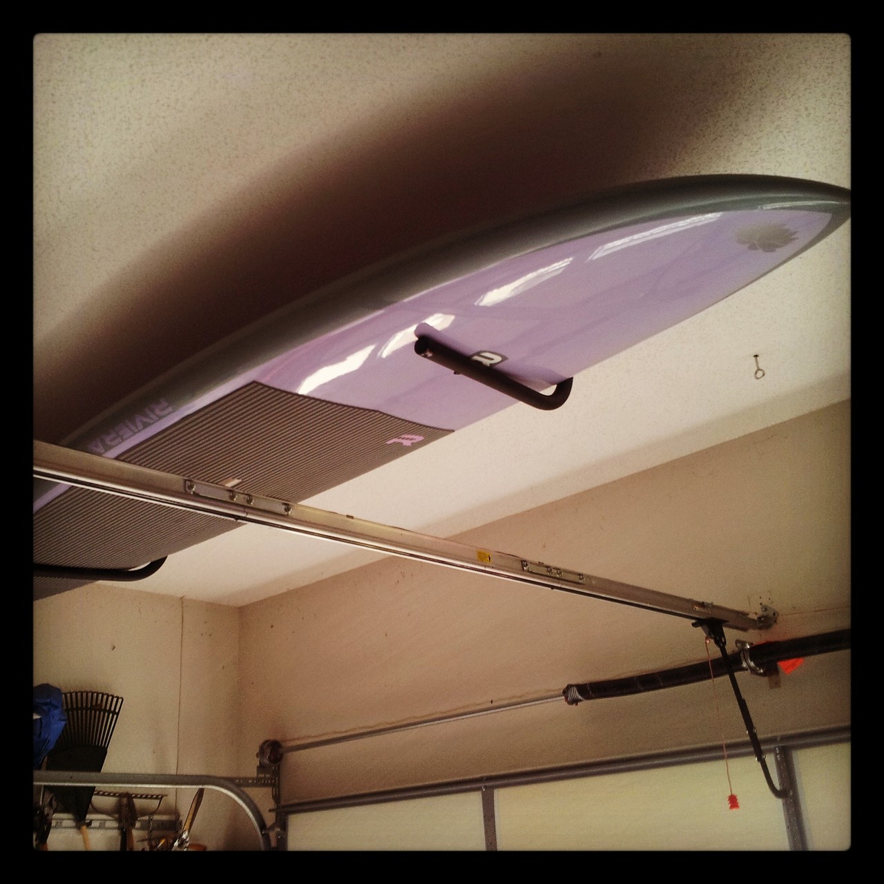 SUP Ceiling Rack Paddle Board Ceiling Rack StoreYourBoard