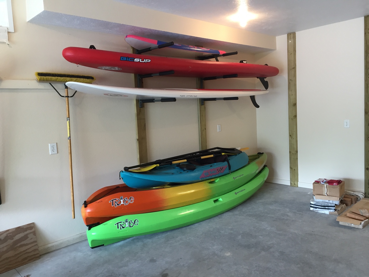 Standup Paddleboard Wall Storage Rack