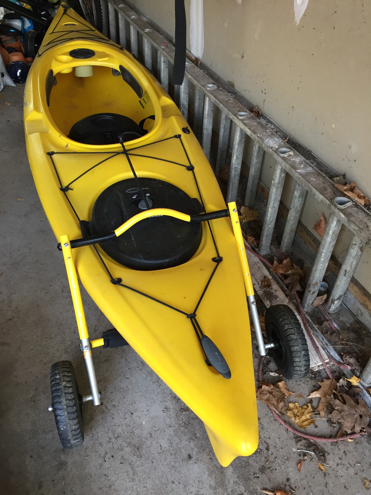 Stern Mount Kayak Dolly Suspenz Boat Carrier