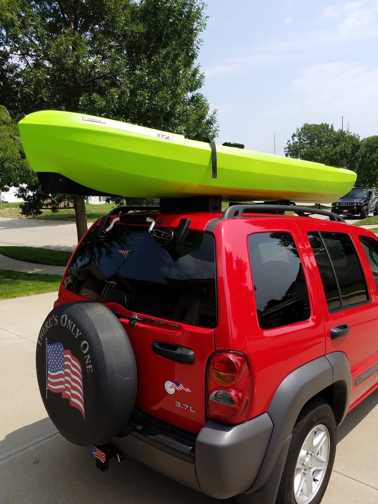Kayak Lift Assist Suction Mounted Roof Roller