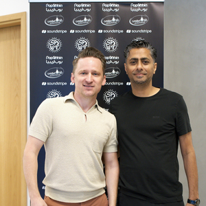 71477 josh 20collum  20soundstripe e2 80 99s 20vp 20of 20music 20and 20hussain 20 spek  20yoosuf  20founder 20and 20ceo 20of 20poparabia 20 20 1  20 1 