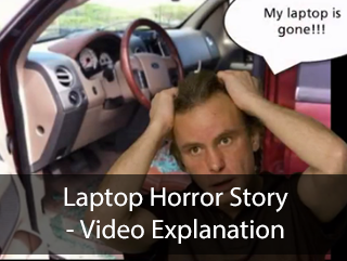 Laptop horror story