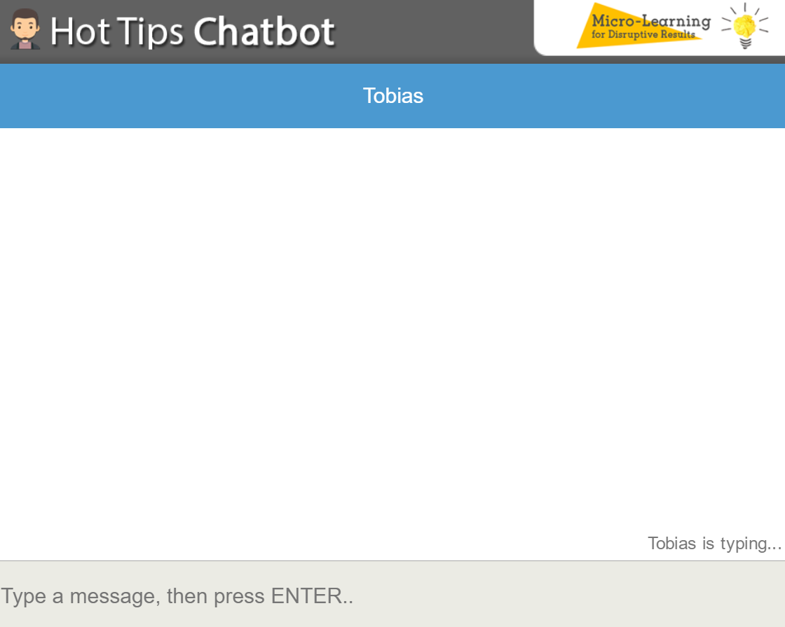 Chatbot hottips