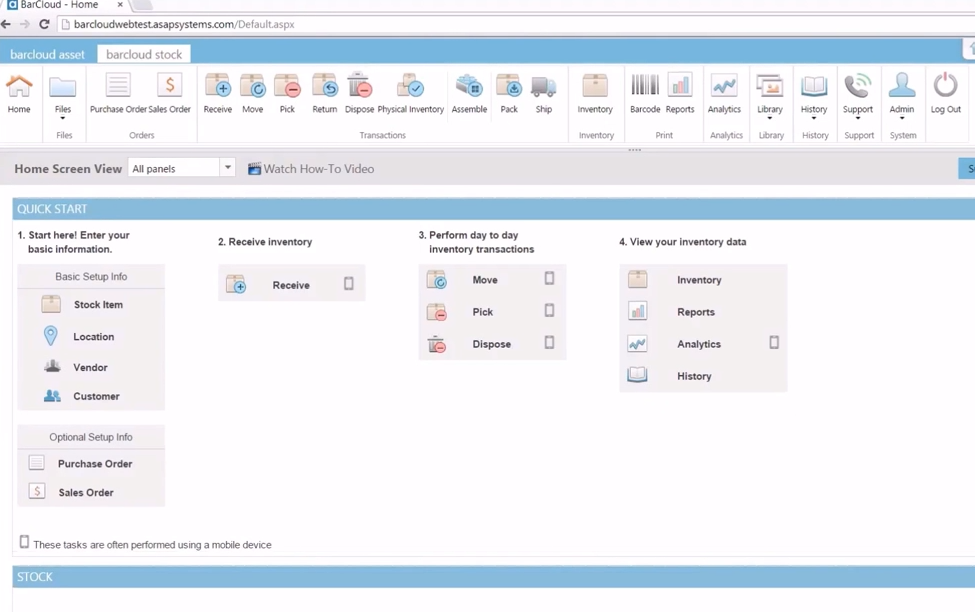 Reporting tool for inventory management software barcloud (shortened)   youtube   google chrome 2018 12 03 23.01.10