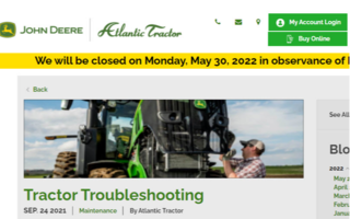 Tractor blog