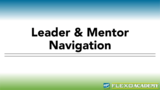 Leadernavigation
