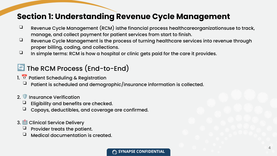 Payment posting operations and training module   medical.pdf