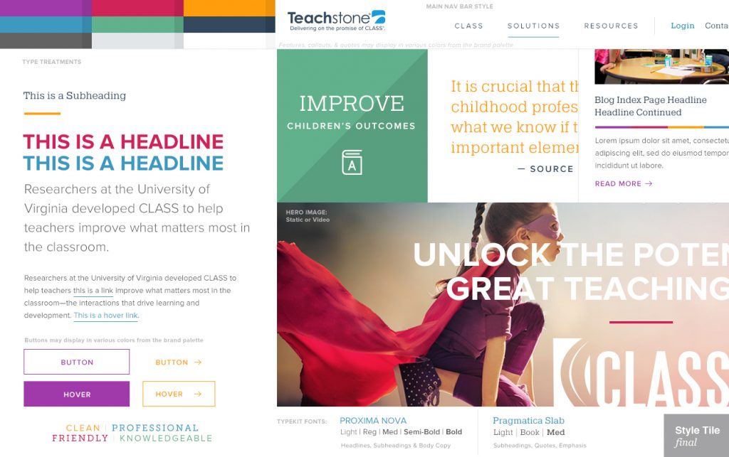 Style tile for teachstone.com