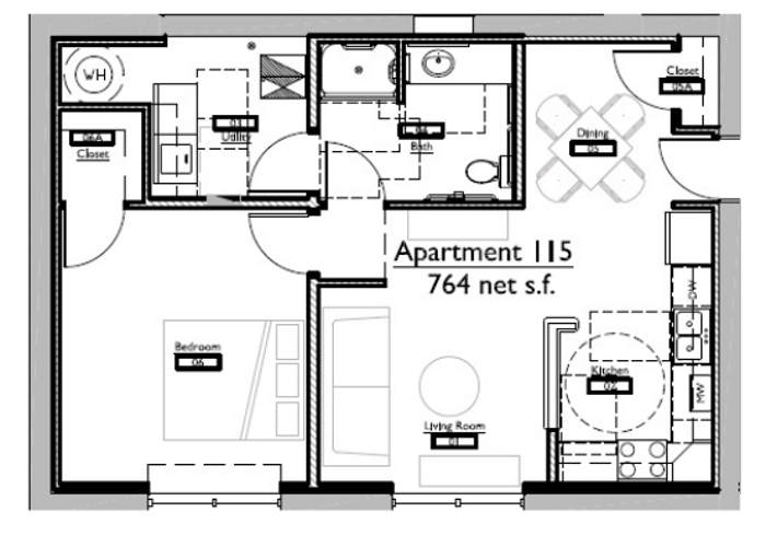 1 Bedroom B