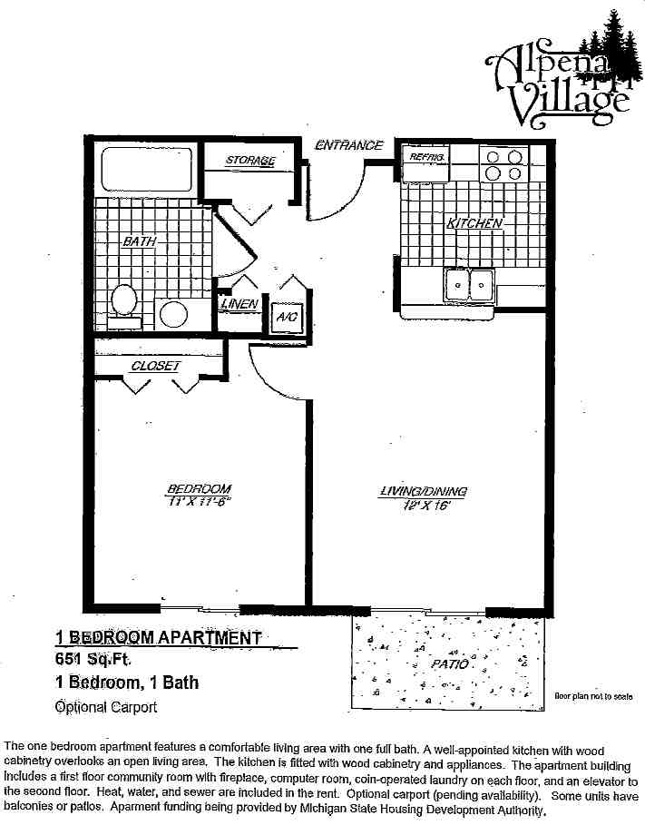 Alpena Pines Apartments - Apartment - Alpena, MI