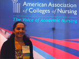 Sangita Pudasainee-Kapri at AACN Faculty Development Conference