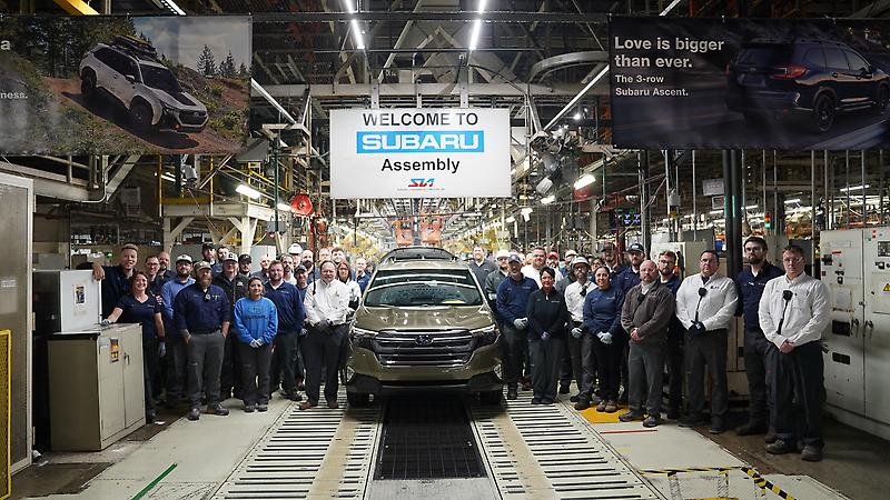 Subaru of Indiana Automotive Begins Hybrid Production