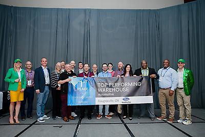 Members of the Subaru of America, Inc. Fixed Operations team celebrated multiple award wins at the annual Ducker Carlisle North American Parts Benchmark (NAPB) Conference, highlighting its leadership in parts supply chain performance and operations efficiency. In the Top Performing Warehouse category, Subaru of America warehouses, also known as regional distribution centers (RDCs), took the top three spots (Aurora, Colorado &ndash; first place tie, Douglasville, Georgia &ndash; first place tie, and Ontario, California &ndash; third place).