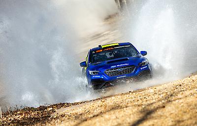 Water crossings are a staple of the Rally in the 100 Acre Wood.