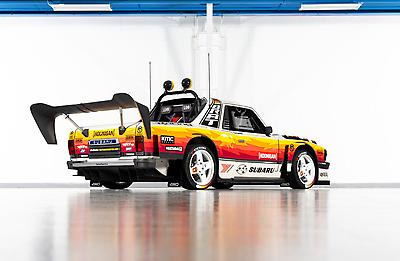 The Subaru Brataroo 9500 Turbo features plenty of active aero to help it stay planted to the ground - or fly through the air.