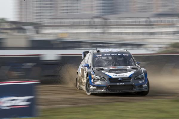 Subaru on the Podium at Red Bull Global Rallycross Atlantic City