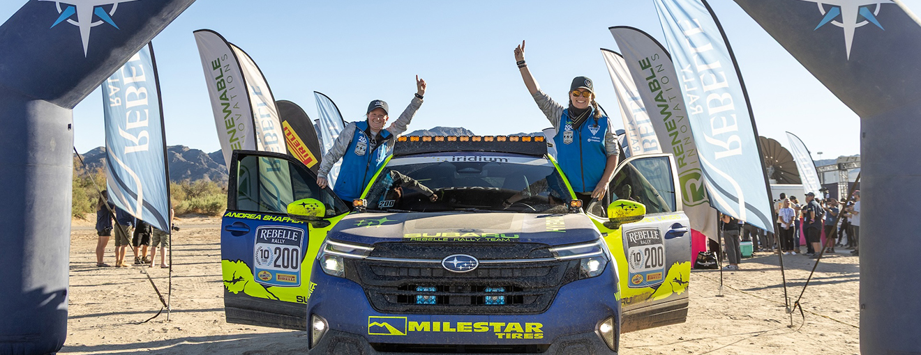SUBARU RETURNS TO REBELLE RALLY WITH CHAMPIONSHIP-WINNING SUBARU FORESTER HYBRID
