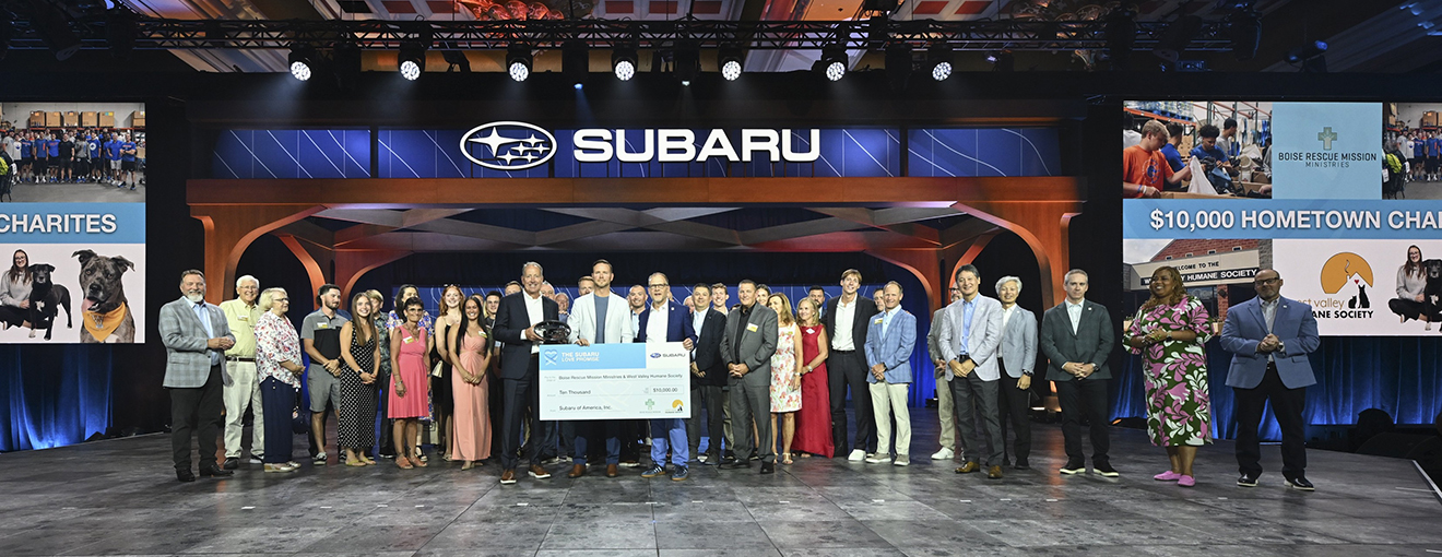 TREASURE VALLEY SUBARU IN IDAHO RECEIVES 2026 SUBARU LOVE PROMISE&reg; RETAILER OF THE YEAR AWARD &nbsp;