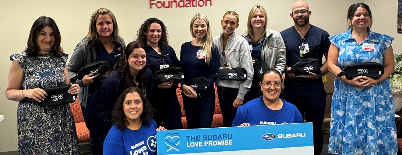 SUBARU VOLUNTEERS ASSEMBLE 1,000 APPRECIATION KITS FOR COOPER NURSES AND DONATE $35,000 TO THE COOPER FOUNDATION