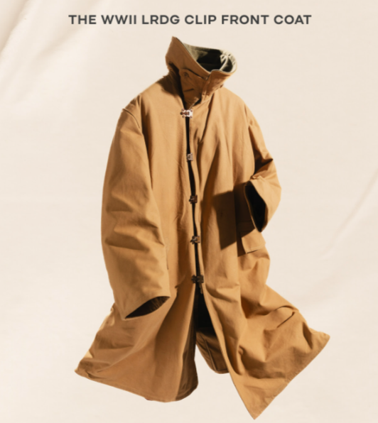 Thumbnail of The WWII LRDG Clip Front Coat