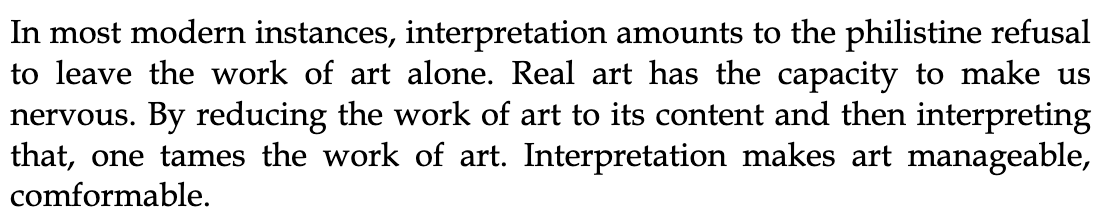 Thumbnail of Against Interpretation