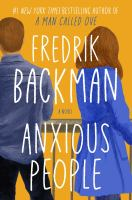 Cover of Anxious people : a novel