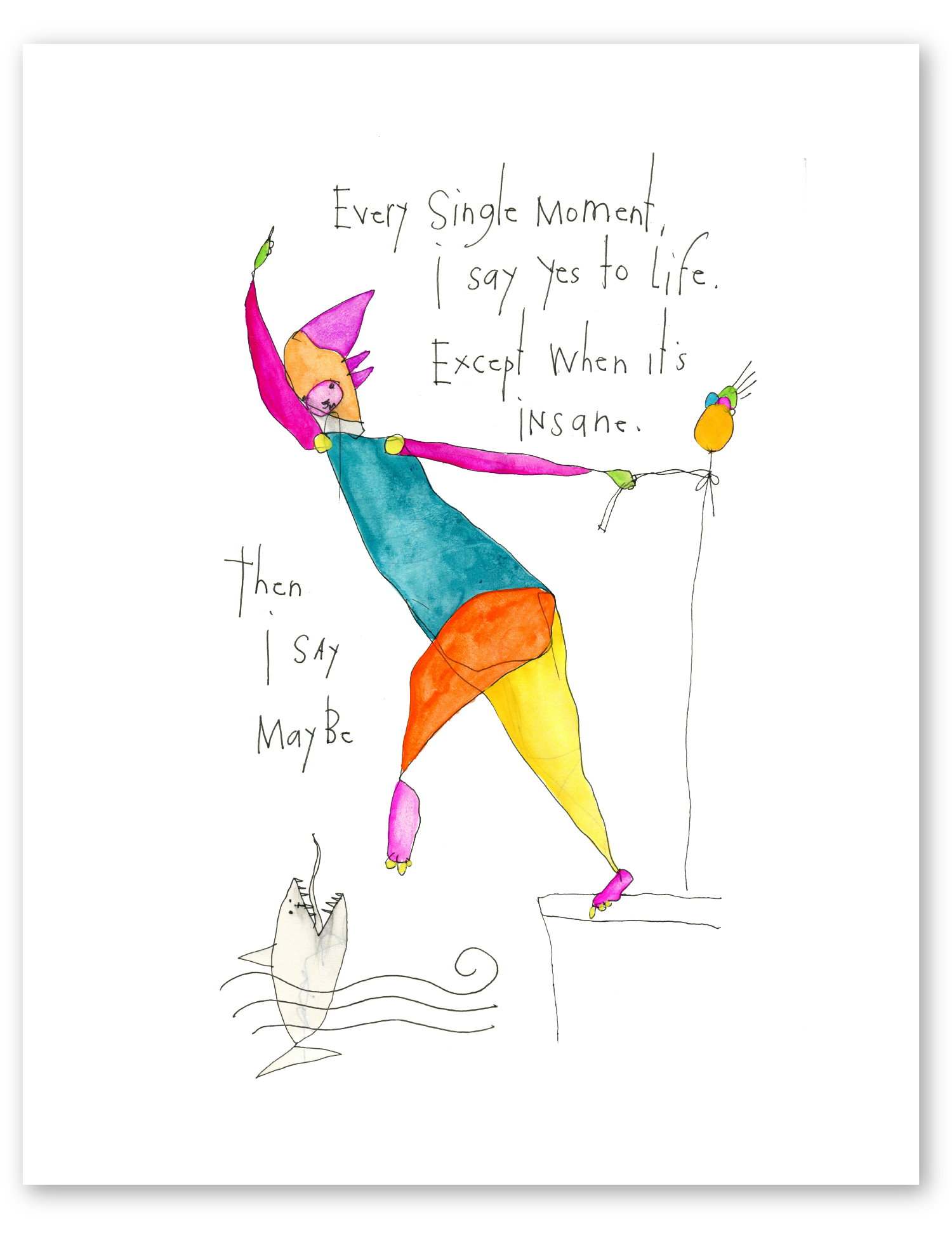 Thumbnail of maybe art print
