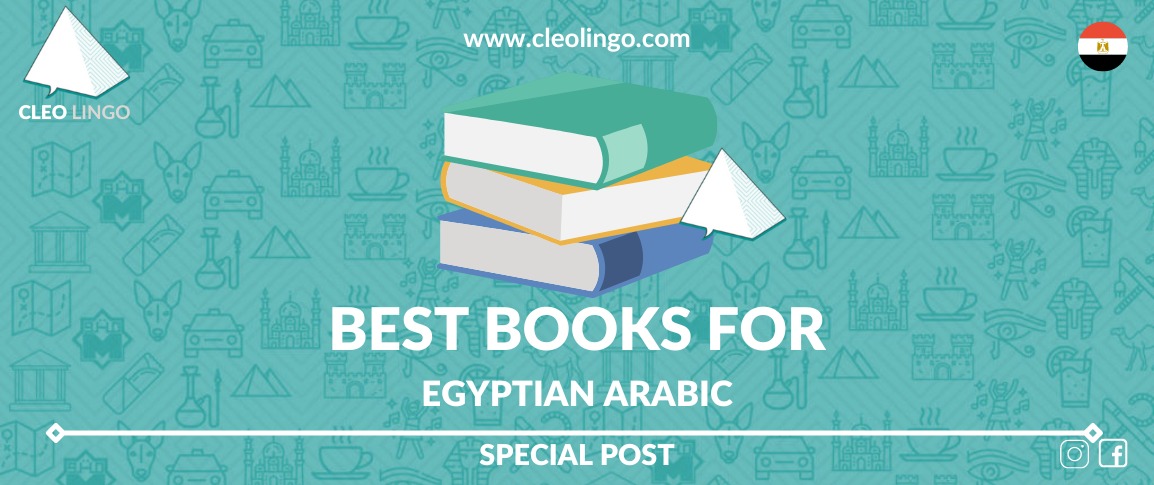 Cover of The Best Books For Learning Egyptian Arabic - Cleo Lingo